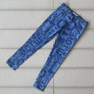 Crystal Vogue Denim Skinny Jeans